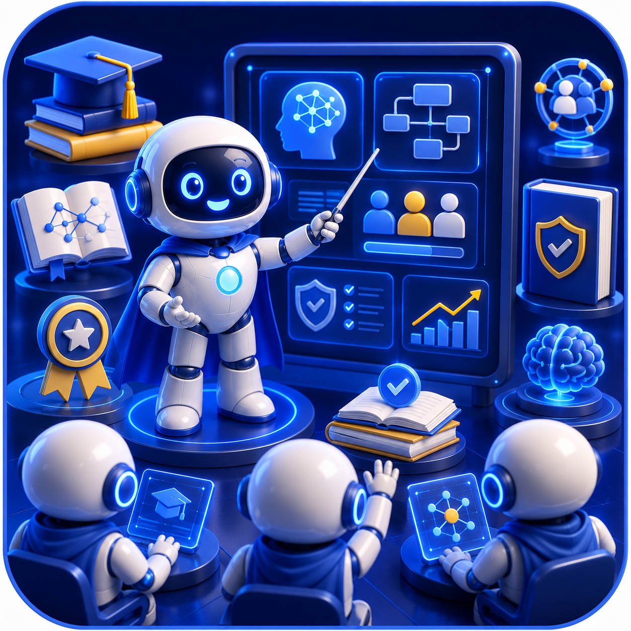 Human-AI Segregation of Duties Policy Training